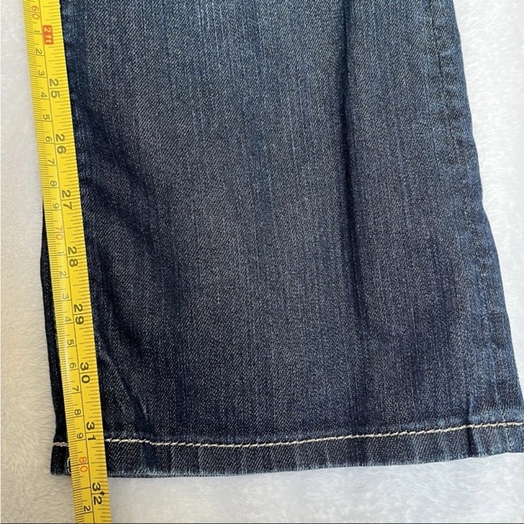 Miss Me Jeans Sz 30x32 Bootcut Sequined Dark Wash Y2K Bling Western JP5124B6 EUC - Picture 4 of 15